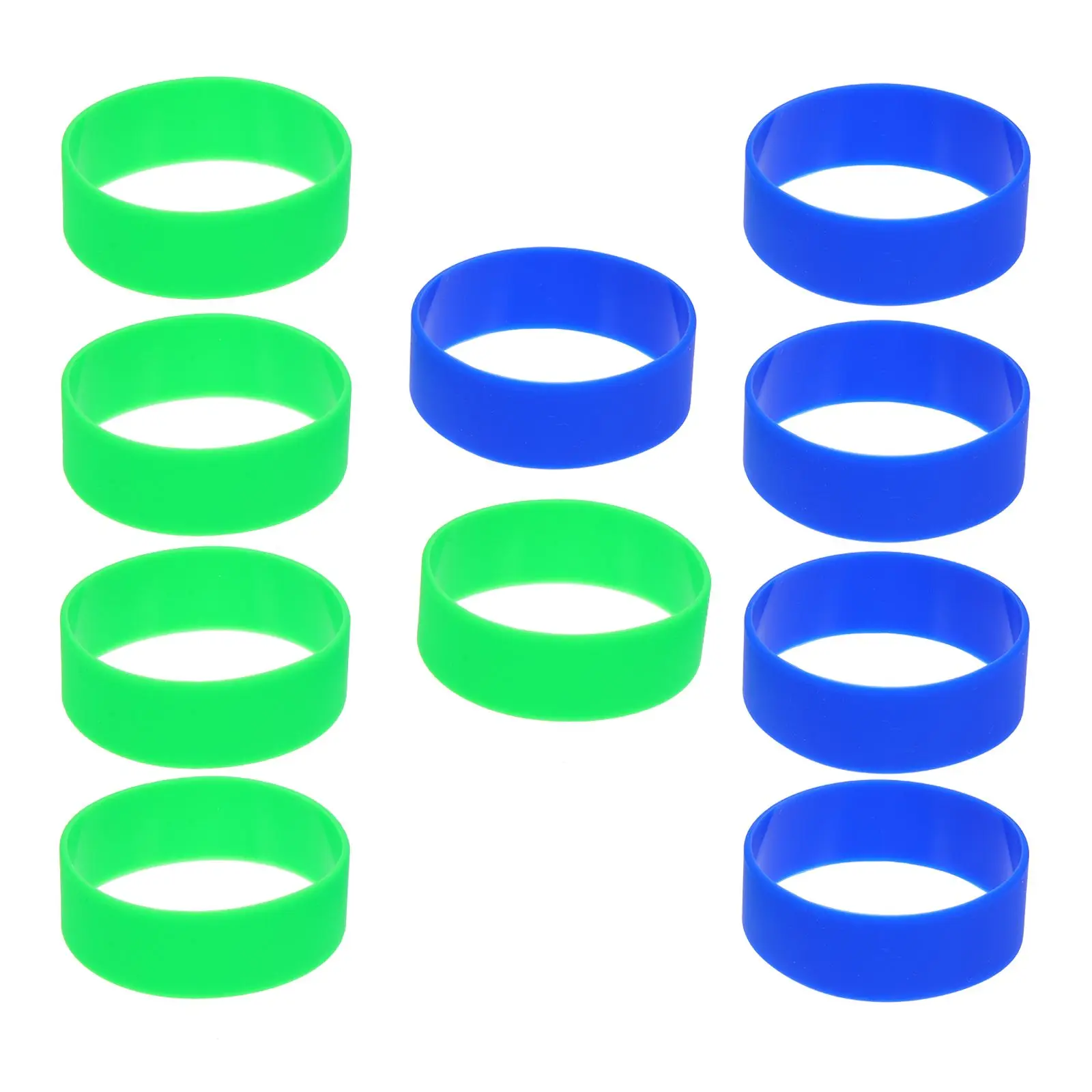 10 Pcs Elastic Water Sublimation Silicone Bottle Tumbler Rings DIY Craft Supplies Diy Craft Supplies Practical Useful