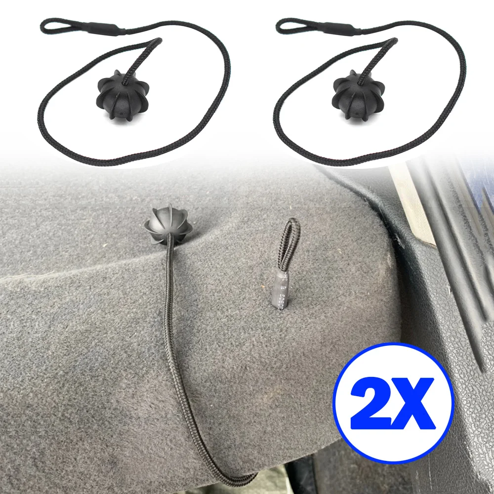 2x Hutablage Riemen Schnur Seil Clip Halter für Skoda Octavia a5 a7 1z 5e Superb 3t 3v Fabia Rapid Yeti Scala Roomster Citigo