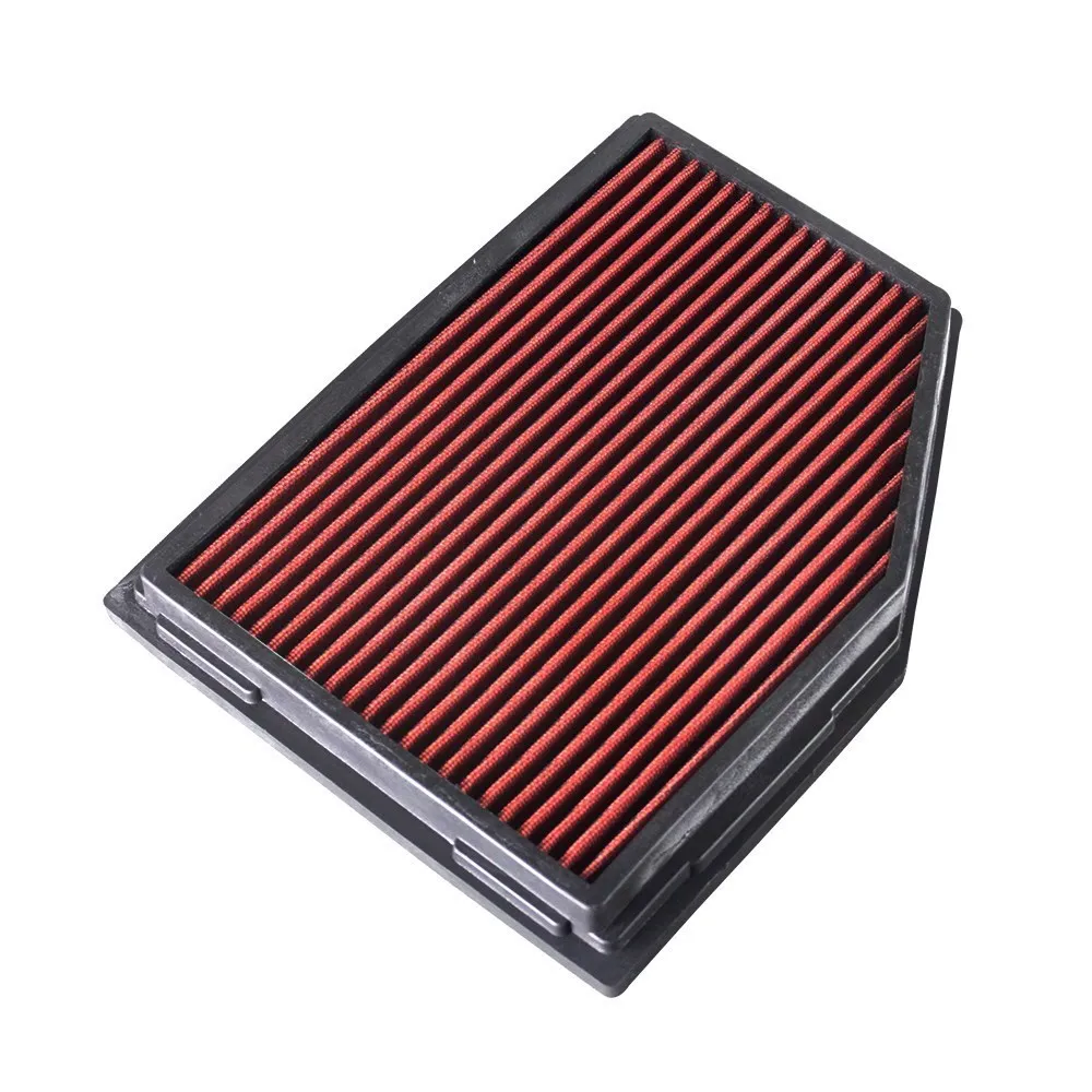 High Flow Air Filter For BMW E60 E61 520i 523i 525i 525xi 528i 530i 630i Z4 Cold Air Intake Washable Replacement Panel Filter