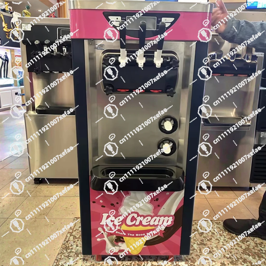 New Vertical Ice Cream Machine Manufacturer Compressor Retail Bakery Snacks Milk Vegetables Yogurt Ice Cream Syrup Corn Fruit