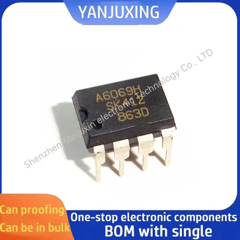 5pcs/lot STR-A6069H A6069H DIP-7 LCD power management chip