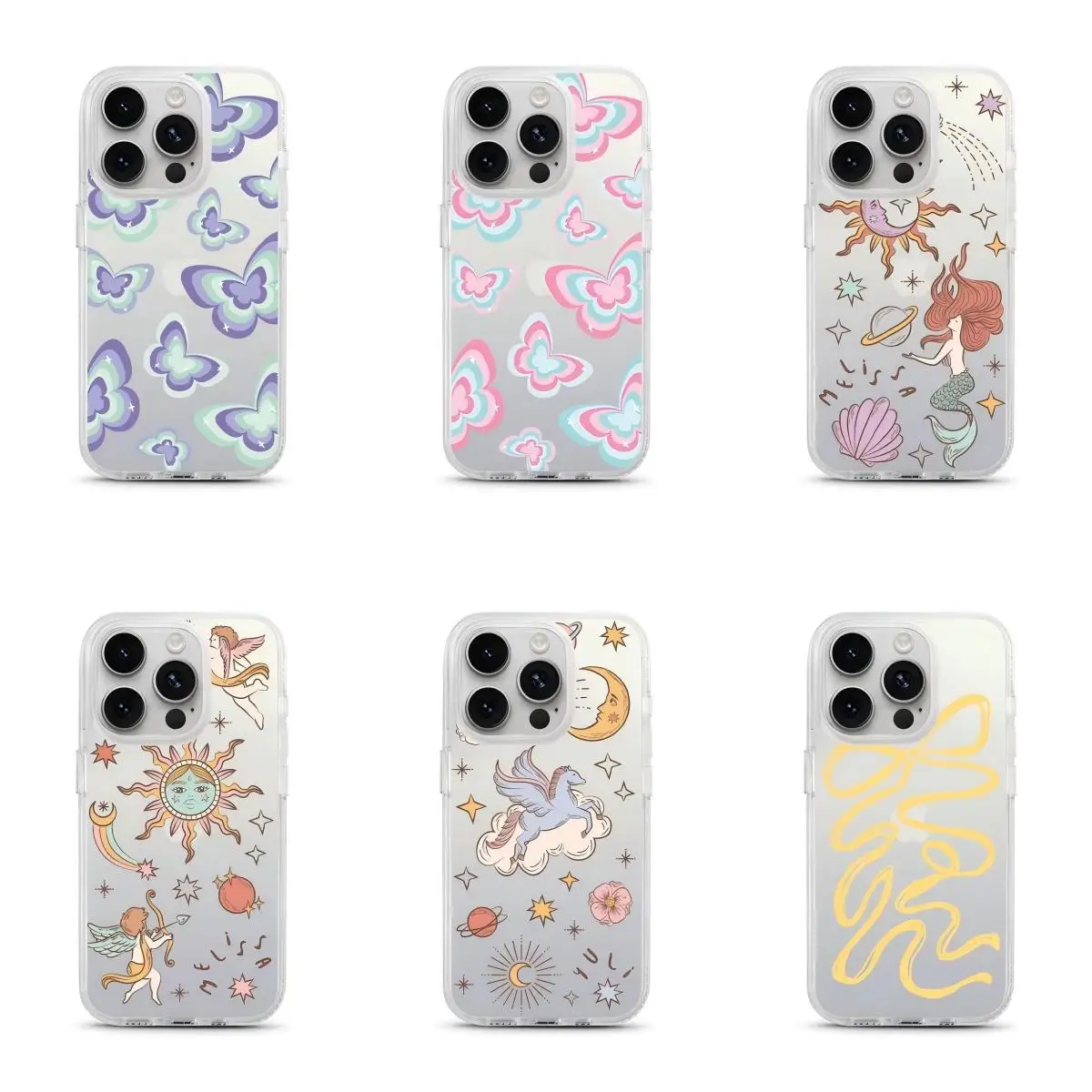 HOT Phone Case For Samsung Galaxy S26 S25 S24 S23 S22 S21 S20 FE Note20 Note10 Edge Plus Ultra Lite 5G Fantasy Butterfly Art