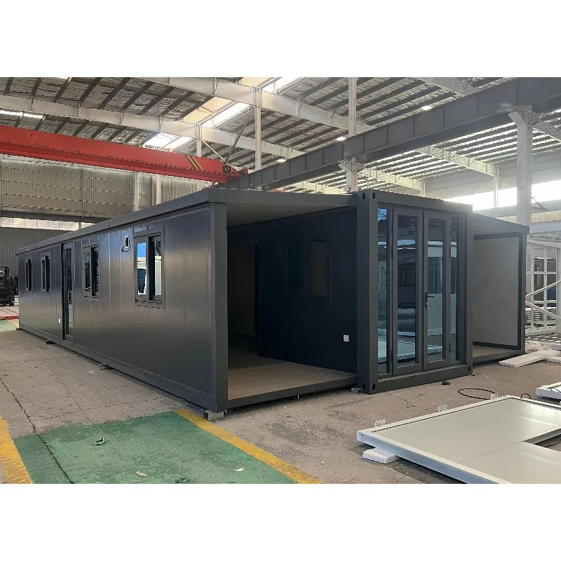 منازل حاويات فاخرة محمولة مسبقة الصنع 1 2 3 4 غرف نوم حاوية وحدات مطعم-للشقق والفيلات #4