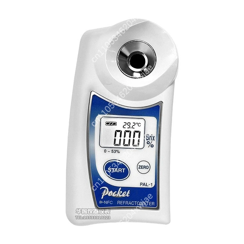 2026 New Handheld Brix Refractometer PAL-1 for Measuring Sugar Content in Fruits Juice Wine High Precision Free Shipping