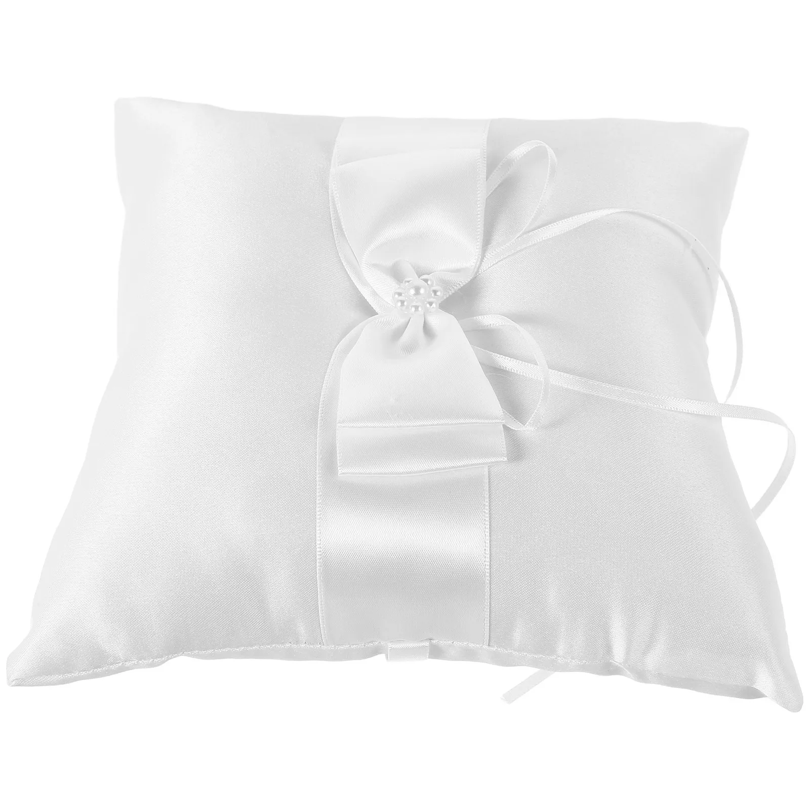 Flower Ring Holder Pillow Bridal for Wedding Ceremony Barrier Bride Accessories Day Cushion Rings along with