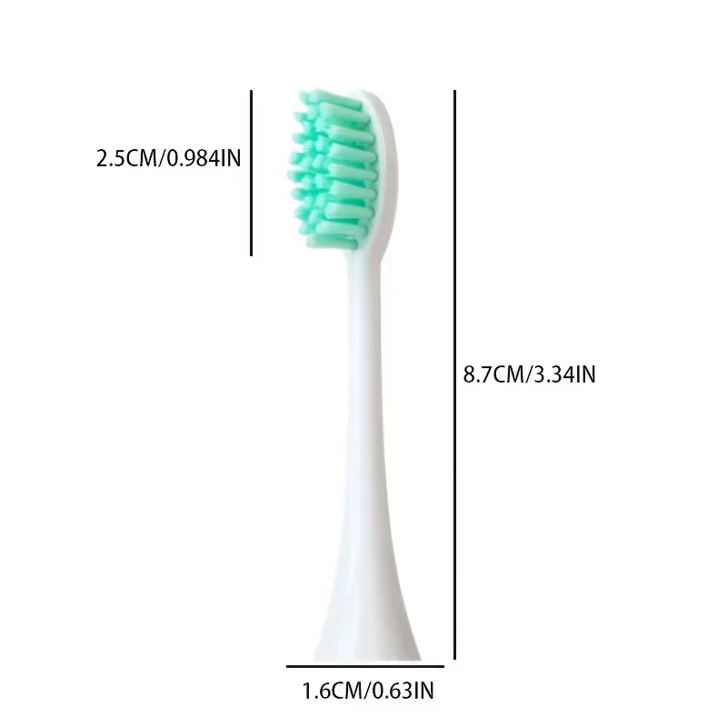 4/8/12Pack Electric Toothbrush Replacement Heads Compatible with Philip Sonicare HX2 Series Models HX2021, HX2421, HX2431