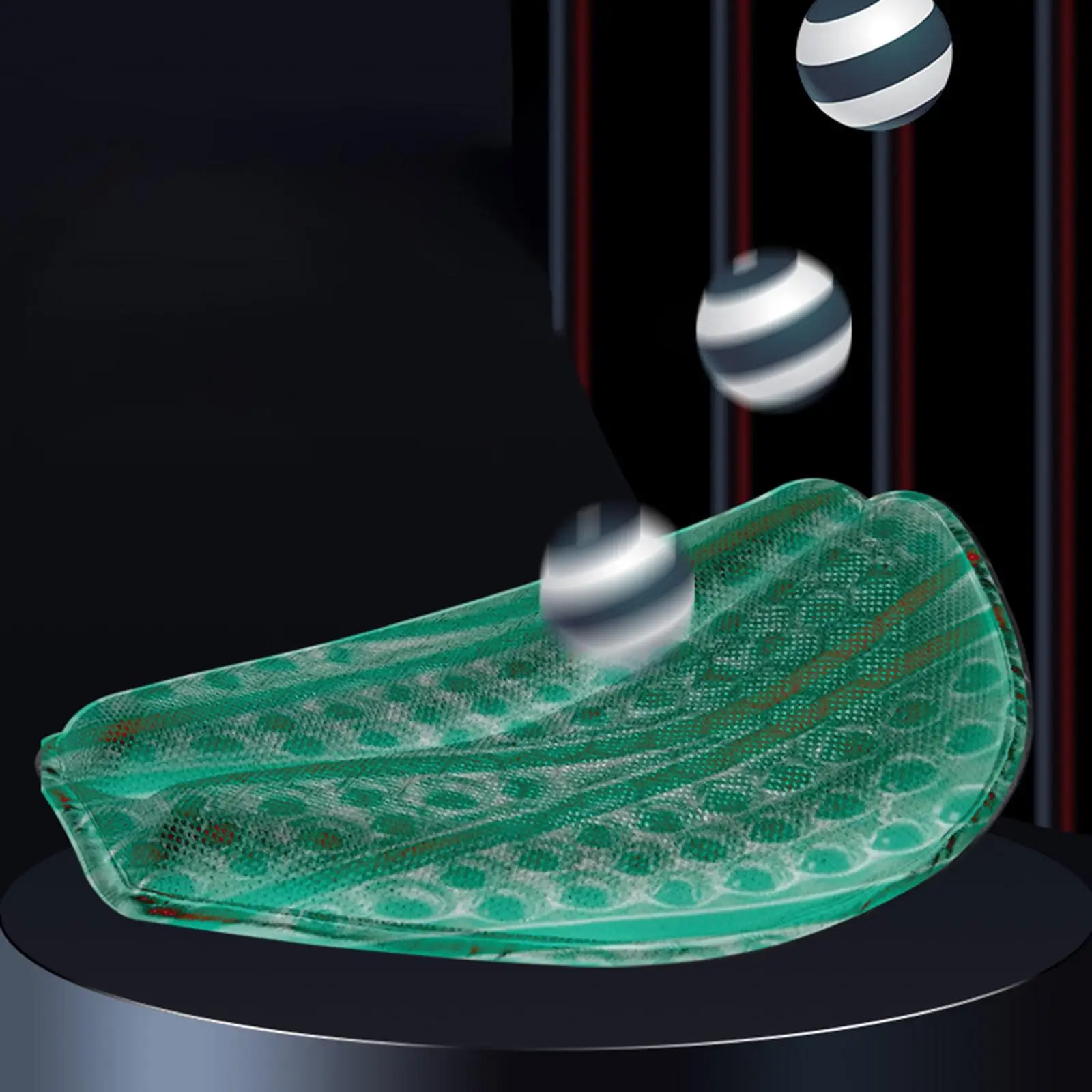 

Motorbike Seat Cushion Shock Absorb Hollow Design for Motorbikes Black