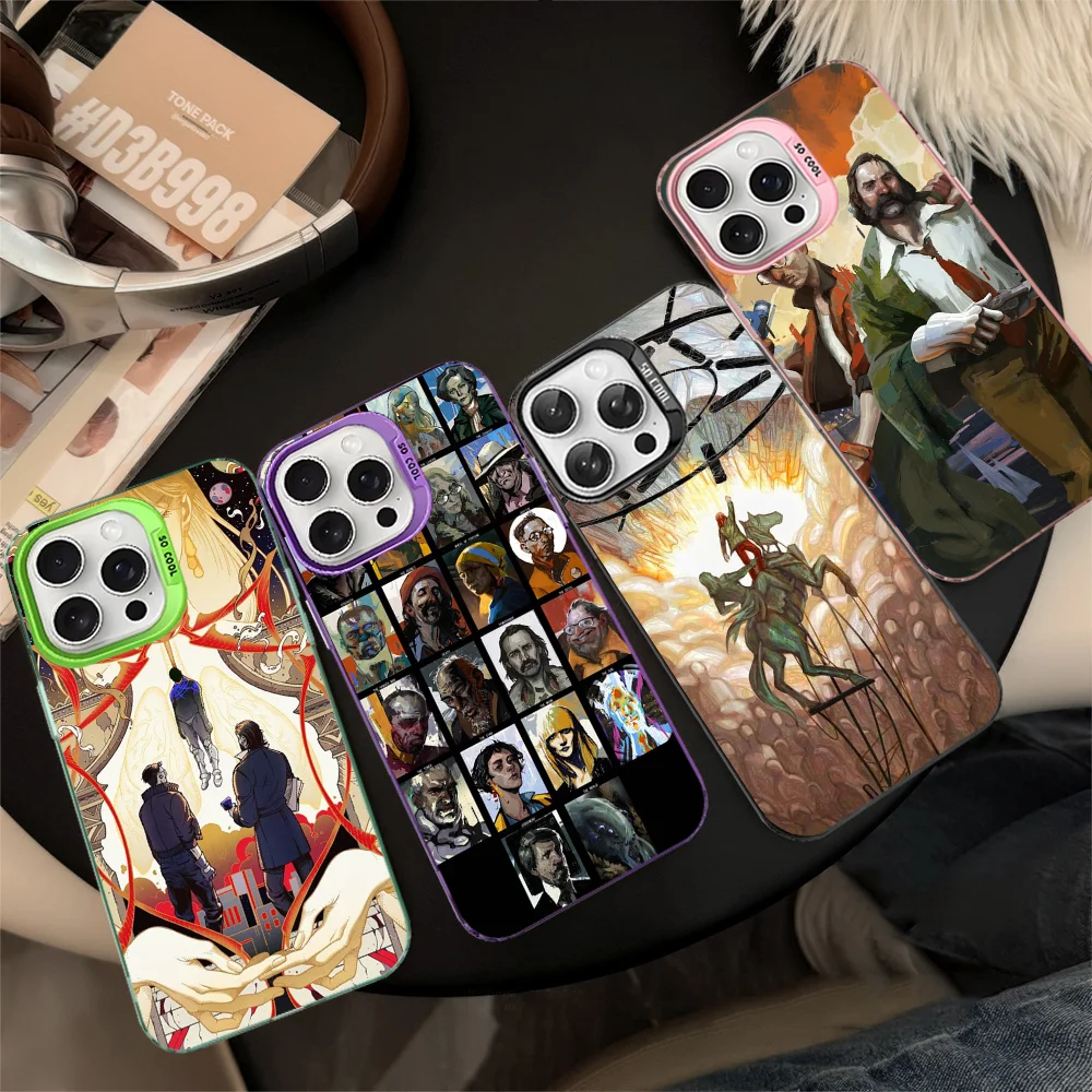 Disco Elysium Phone Case For IPhone 16 15 14 13 12 11 Pro Max X XR XSMAX 8 7 Plus Matte Shockproof Back Cover