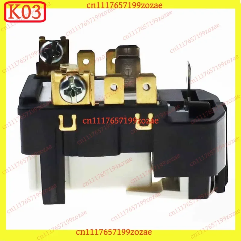 k3 7-Pin PTC Starter Relay & Overload Protector, Compatible for Haier Refrigerator Compressor TY-QZ-003-01