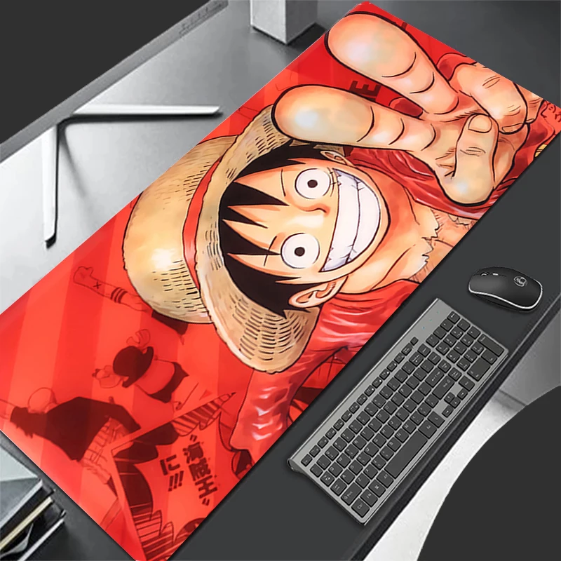 Mousepad Large O-one P-pieces L-luffy Mouse Mat HD Pc MousePads Office Laptop Carpet Soft Anti-slip Desktop Grande Mouse Mat