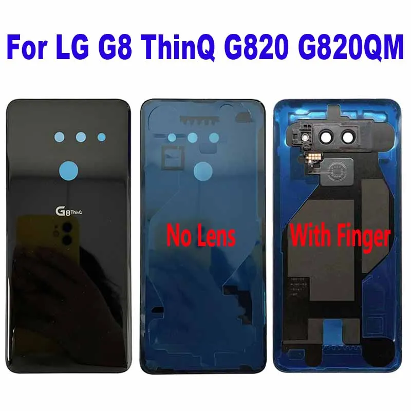 

For LG G8 ThinQ G820 G820V G820N G820U G820QM Battery Back Cover Glass Rear Door Housing Case Battery Cover