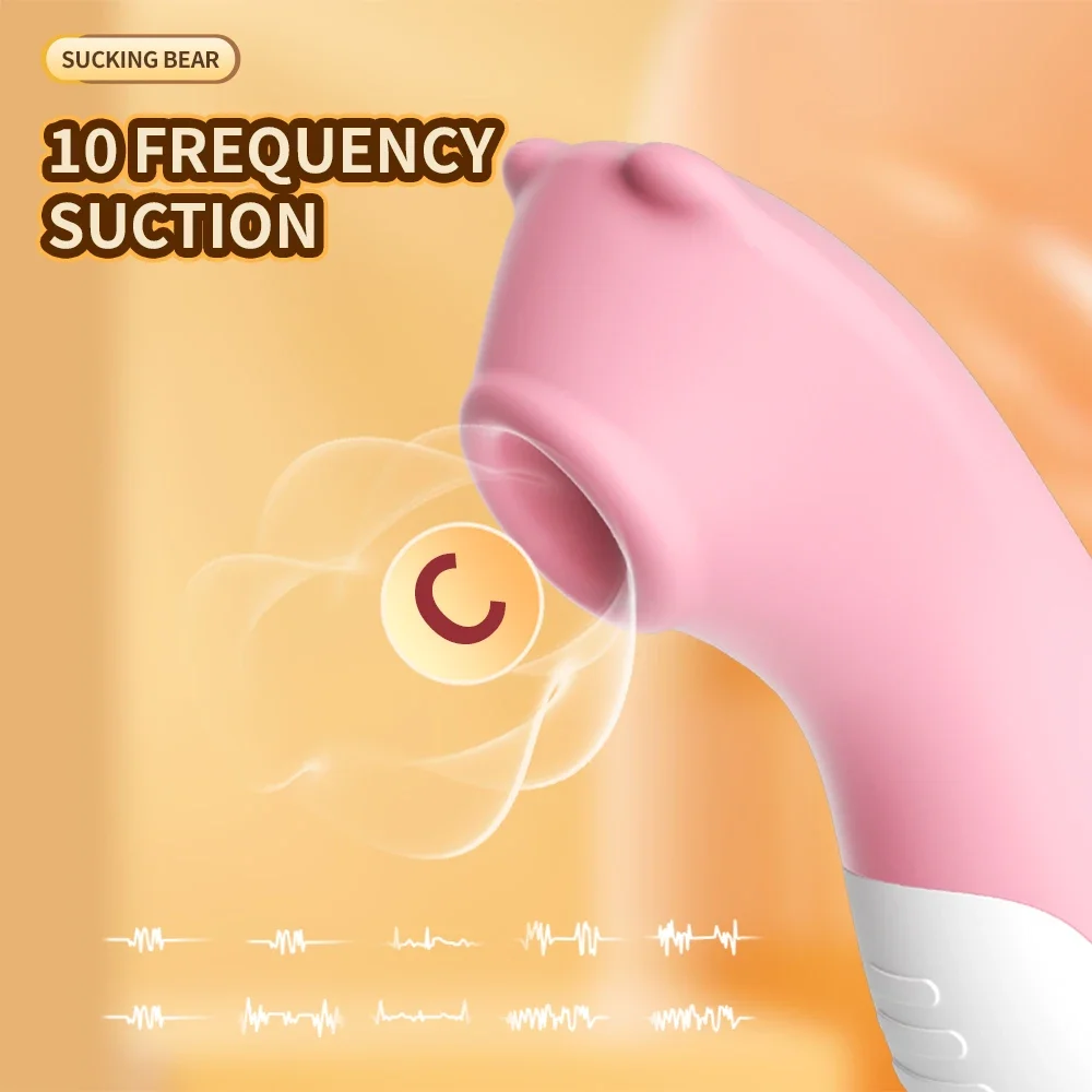 Clit Sucking Vibrator 10 Speeds Vibrating Sucker Oral Suction Nipple Clitoris Stimulator Adult Sex Toys For Women Masturbator