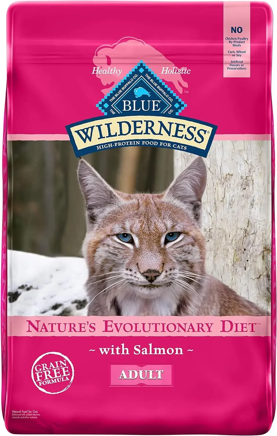 

2024 USA Wilderness High Protein, Natural Adult Dry Cat Food, Salmon 11-lb