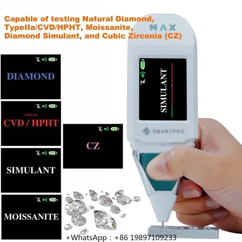 

HOTSALE SmartPro Max 5 In 1 Revolutionary Diamond Tester Meet MAX The Ultimate Diamond Authenticity Checker Diamond Tester