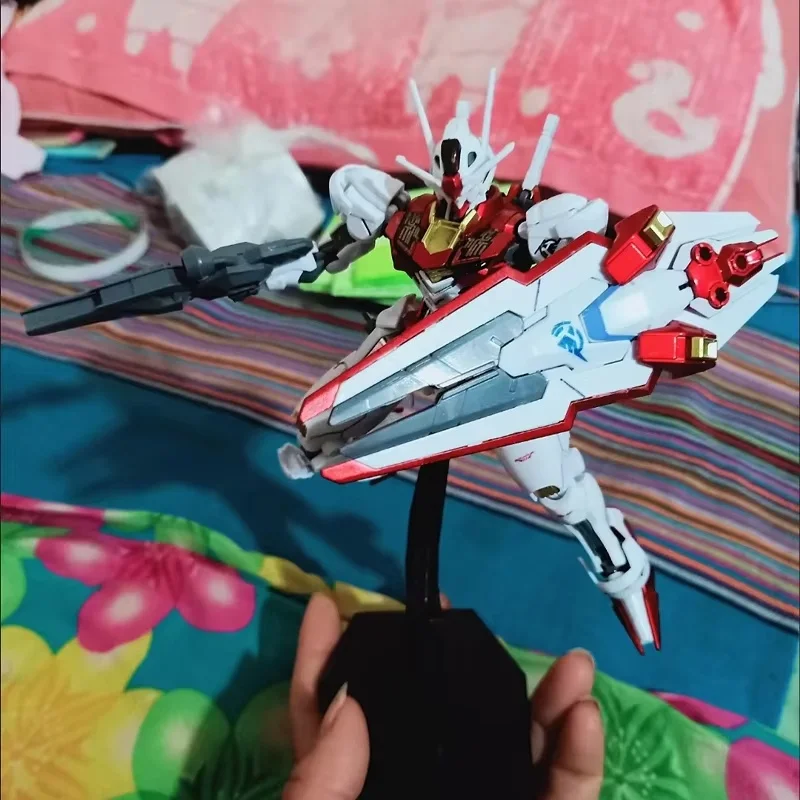 HG 1/144 Metalowy Model do Składania z Lakierem, Mech Aerial Mercury Witch, Figurka Akcji, Zabawka dla Chłopca, Prezent