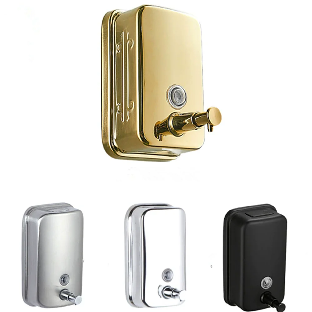 

Antique Soap Dispenser Wall mounted Gold bathroom Hand Liquid Soap Dispenser/kitchen soap dispenser SUS 304 Shampoo bottles