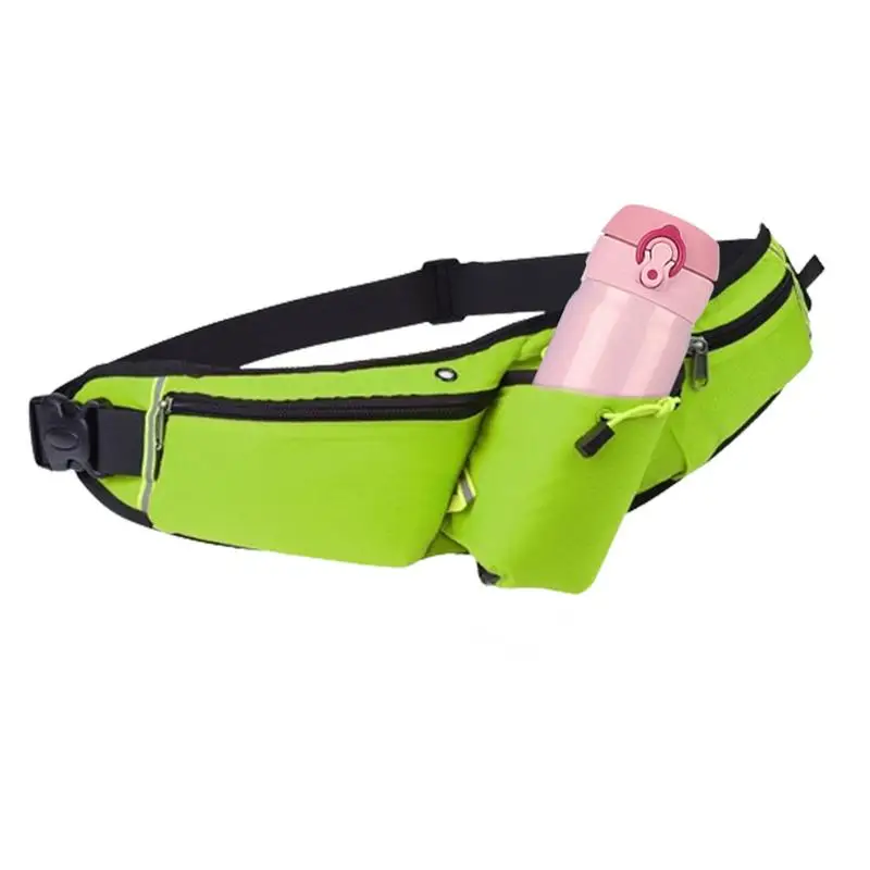 Waterproof Sports Waist Pack Casual Waterproof Fanny Pack For Sports Three-Pocket Design Outdoor Running Gear For Hiking