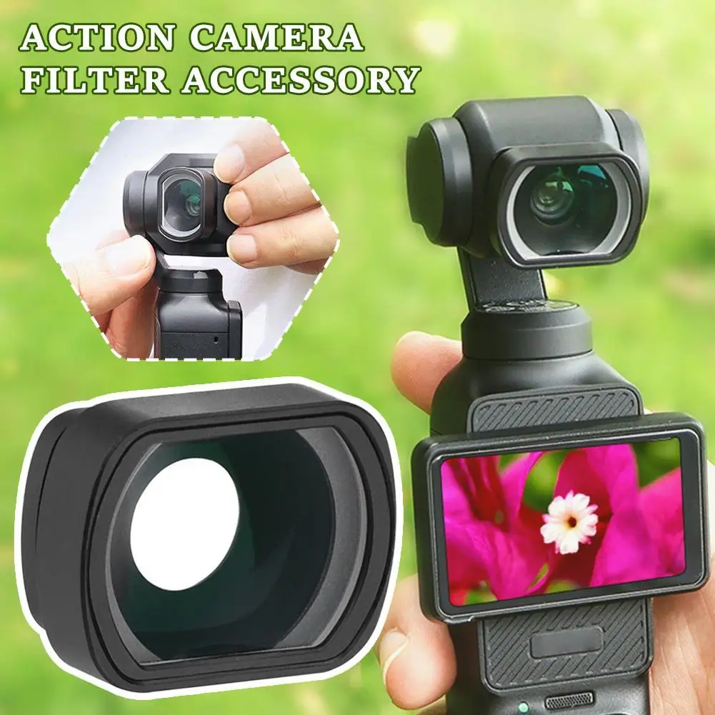 

For DJI Osmo Pocket 3 Action Camera Filter Super Macro 12.5X Lens Accessories Multi Layer High-definition Optical Coating