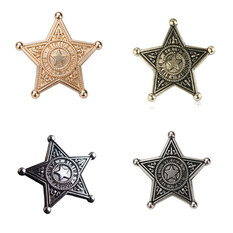 Metal Sheriffs Badges for Kids and Adult,Western Polices Vests Badges,Deputy Sheriffs Badges,Cowboy Party Decorations