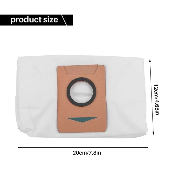 AEF6 - Worki na kurz o dużej pojemności, szczelne, zamienne do robota sprzątającego ECOVACS DEEBOT X1 OMNI, 15 sztuk