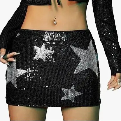 

Женское вечернее платье с высокой талией, облегающее, с пайетками, блестящее, с рукавами «летучая мышь» и средней посадкой на талии