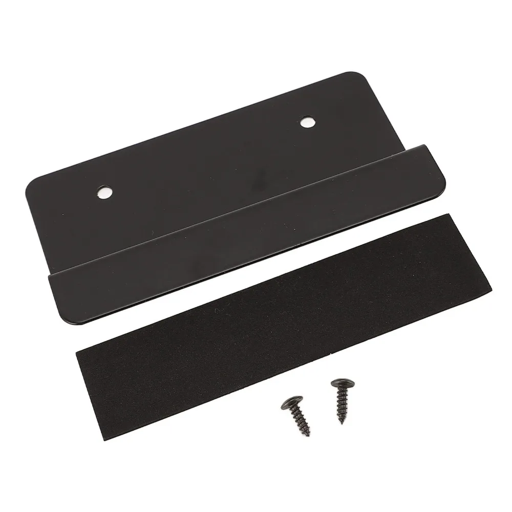Durable Black Foot Pull Easy Install 5 inch Cabinet Foot Pull Drawer Foot Handle Kitchen
