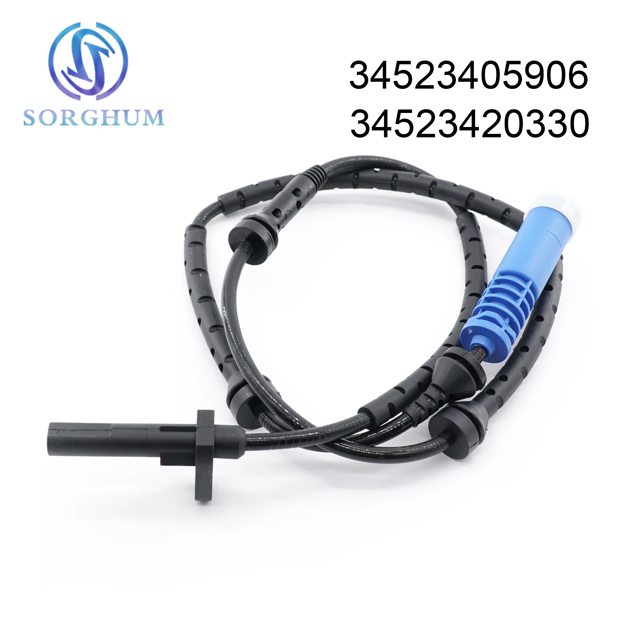 Sorghum 34523405906 34523420330 ALS455 ALS460 0265007621 Front Left Right  ABS Wheel Speed Sensor For BMW X3 E83 Car Accessories