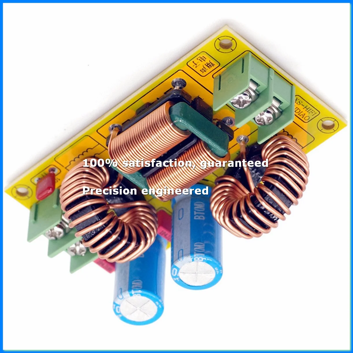 20A DC LC Filter Electromagnetic Interference Filter Emc Fcc High Frequency Power Filtering for 12V 24V 48V Car-A28R