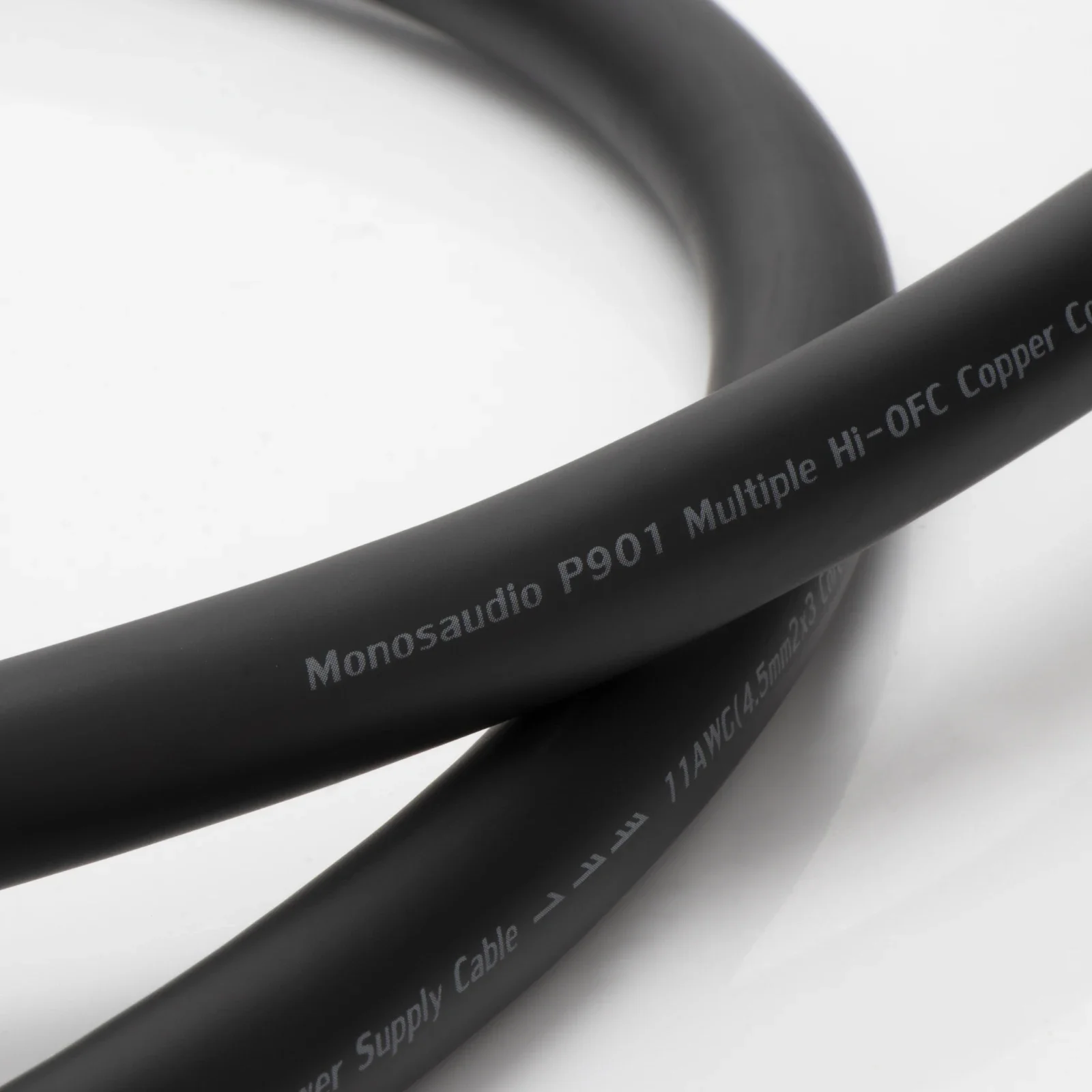 Monosaudio P901 OFC النحاس Schuko سلك الطاقة تمديد كابلات EMC درع كابل الطاقة نسخة أوروبية خط الطاقة الرئيسي