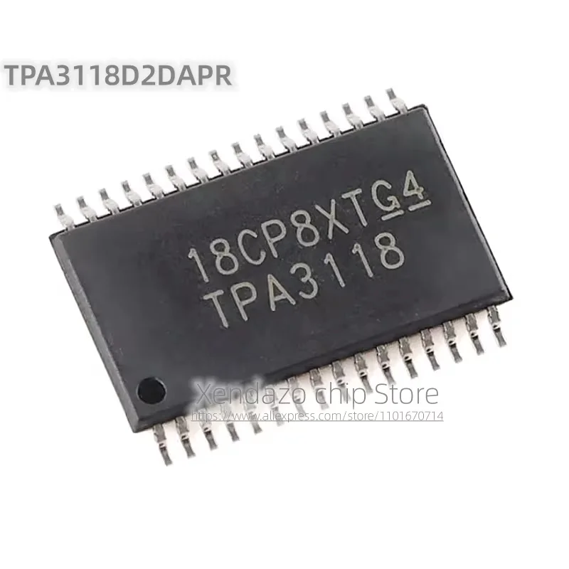 10pcs/lot TPA3118D2DAPR TPA3118 HTSSOP-32 package Original genuine Mono D-class audio amplifier chip