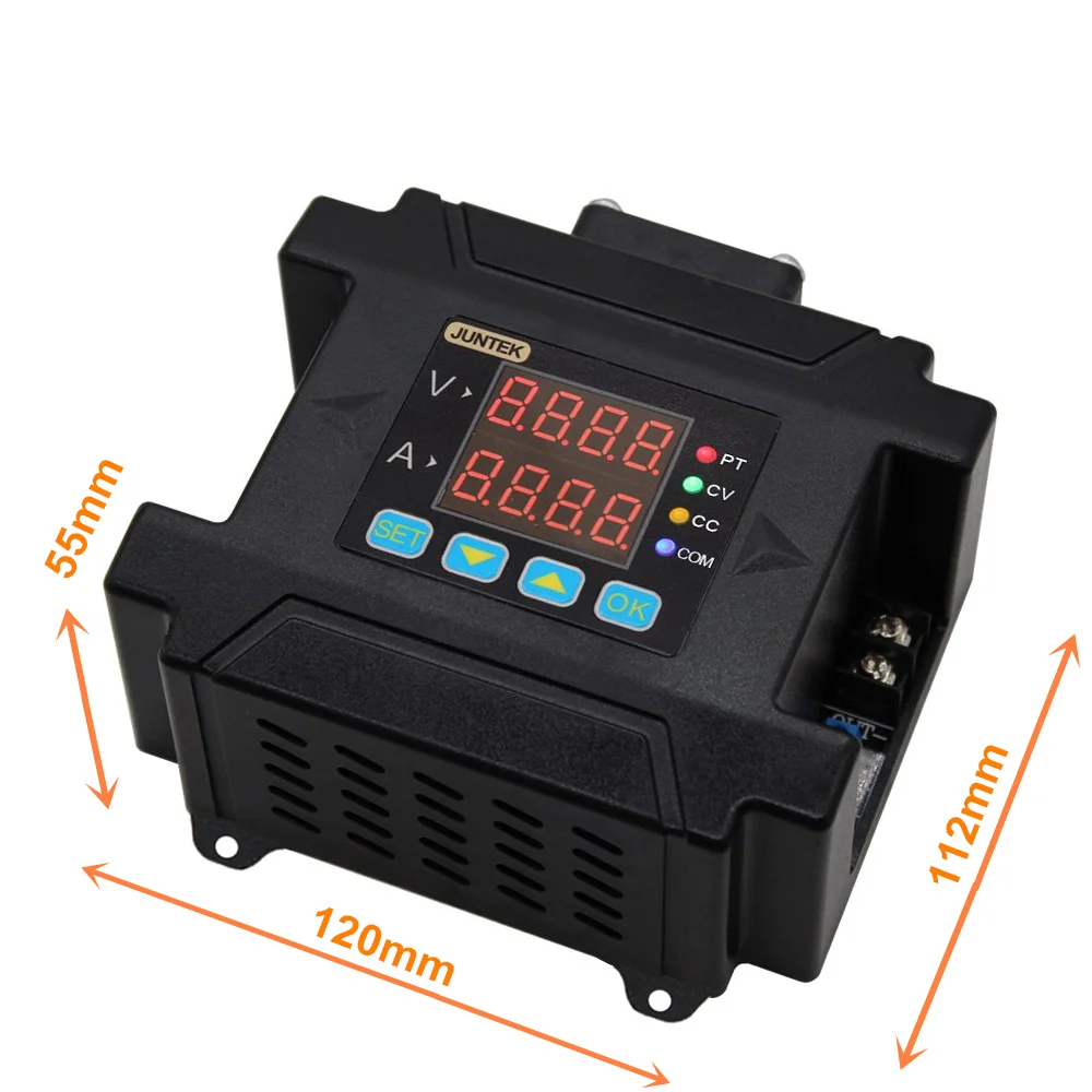 Imagem -03 - Juntek-fonte de Alimentação cc Programável Módulo Voltímetro de Corrente de Tensão Constante rf 485 60v a 5a 8a 16a 24a 300w Dpm8605 Dpm8600