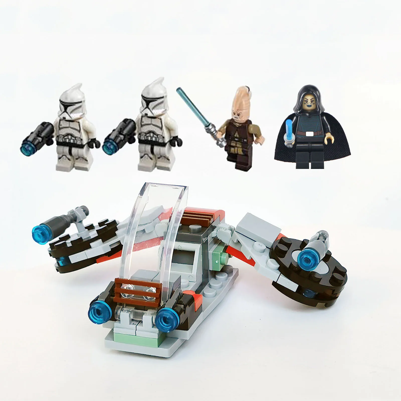Limited Edition Star Wars Elite Clone Troop en Assault Robot 9488 met mannequin Boy-gemonteerd model - afbeelding 1
