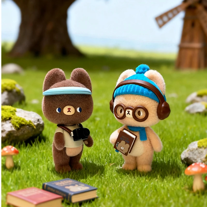 

New Authentic Miniso Kumaru Little Dreamer Blind Box Cute Bear Action Figures Collectible Model Desktop Ornament Birthday Gift