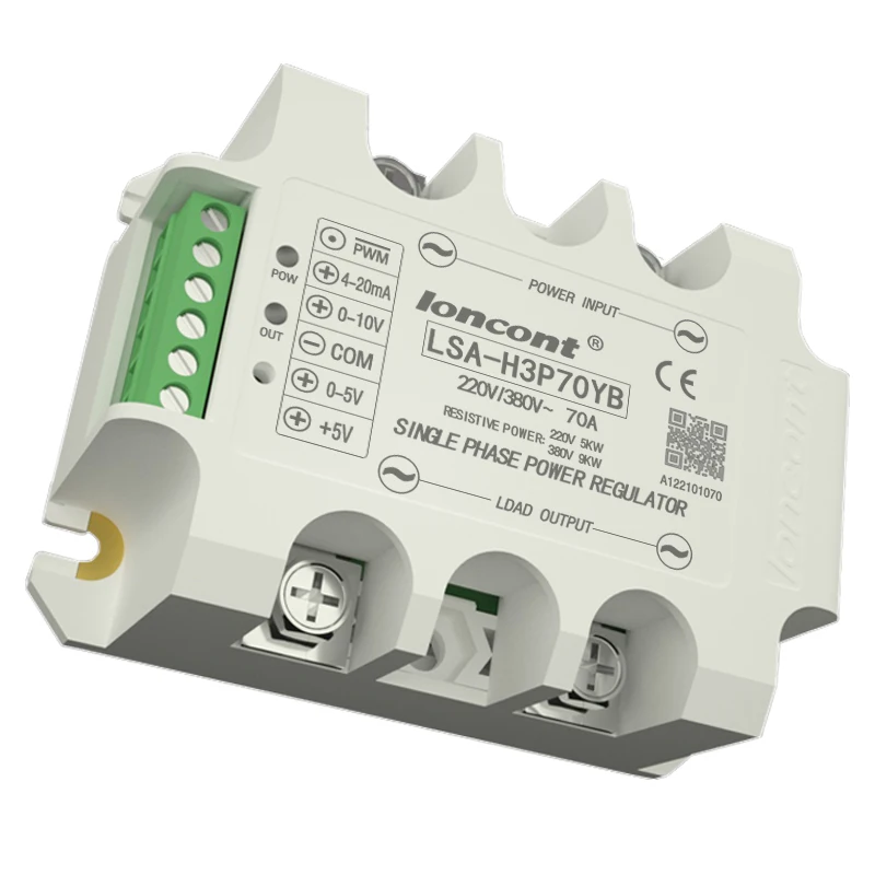 

Single-phase AC phase-shift voltage regulator module 70A power regulator LSA-H3P70YB solid-state power regulator