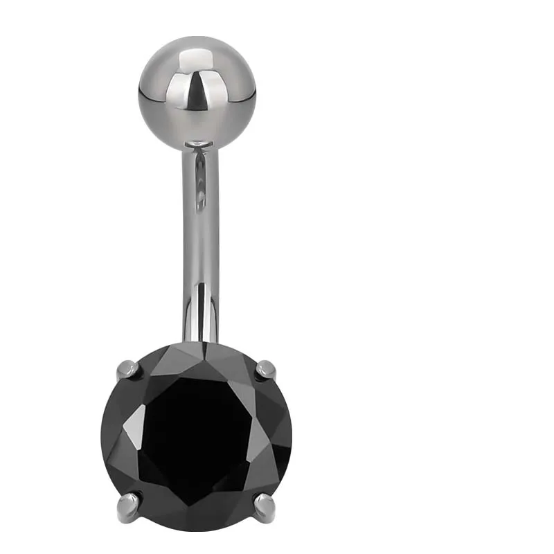 ASTM F136 Titanium Chain Belly Button Navel Ring