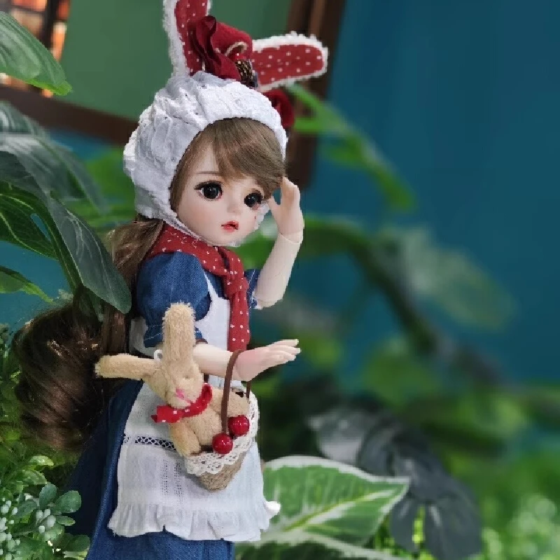 Oryginalna BJD Doris 30cm/6mm Księżniczka Symulacja SD Lalka Zabawka Figurka Akcji Zestaw do Makijażu Personalizowana Dziewczyna Prezent Prezent na Boże Narodzenie