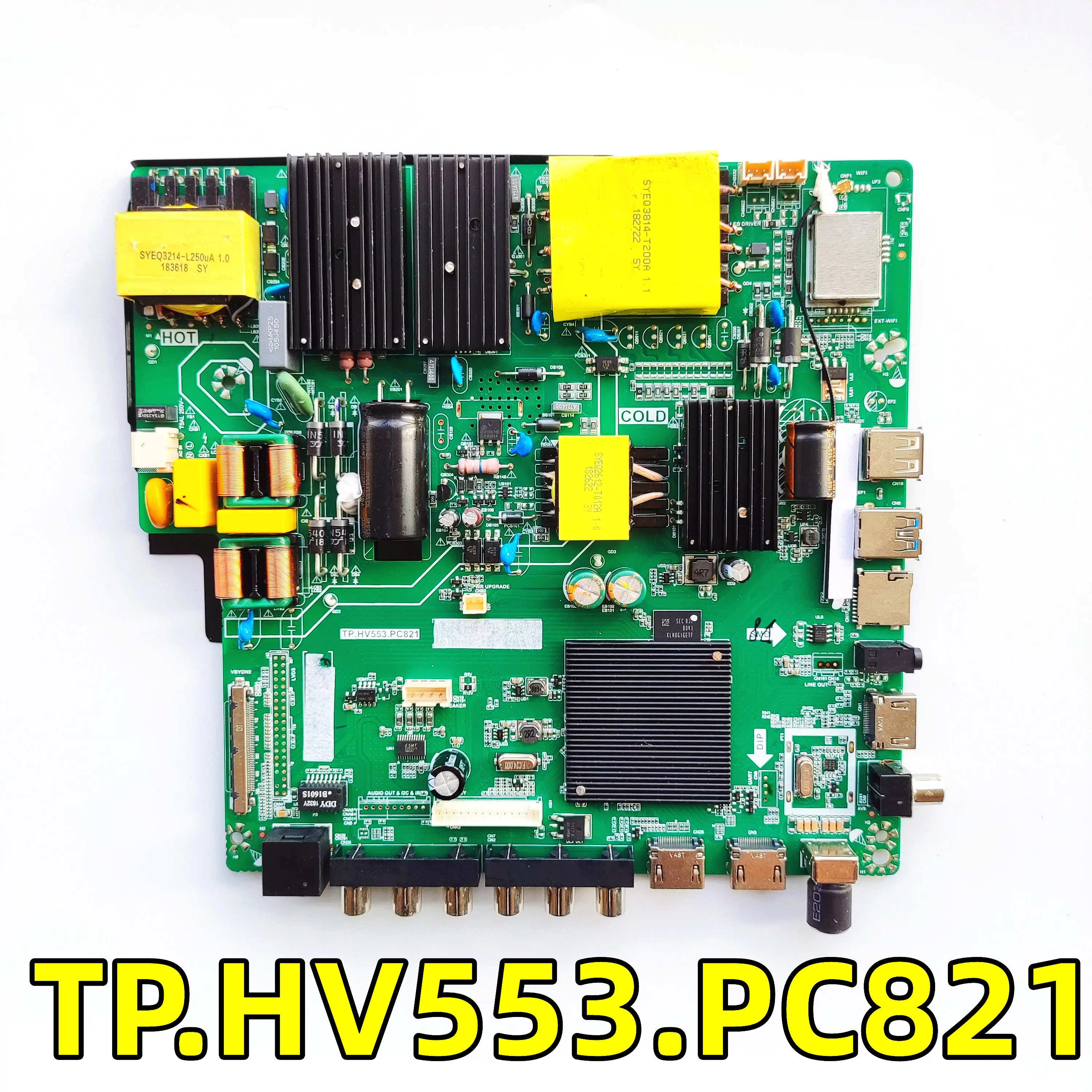 Original TP.HV553.PC821 network WiFi intelligent 4K motherboard universal 4K LCD LE-5517UDSA61 driver board free remote control