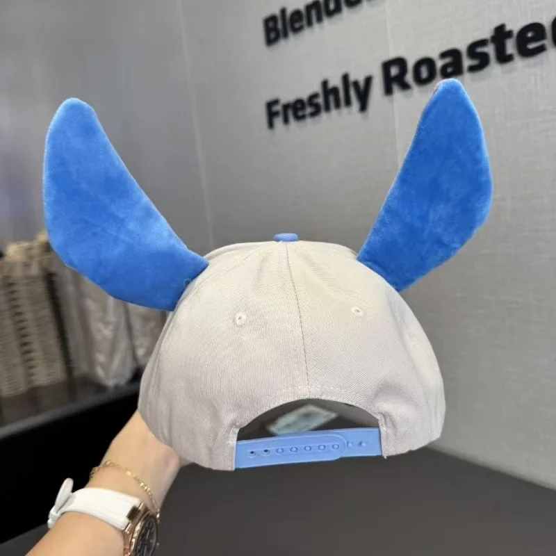 Boné de beisebol bonito dos desenhos animados da disney para meninas, boné de proteção solar casual ao ar livre elegante e personalizado