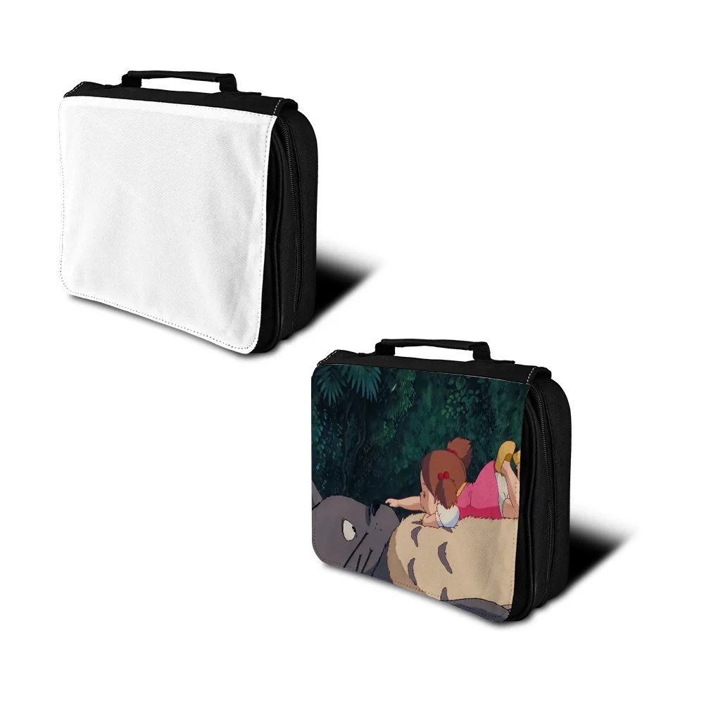 Blank Sublimation Portable Backpack For Student Book Storage Bag For Sublimation INK Print DIY Gifts Heat Press Transfer