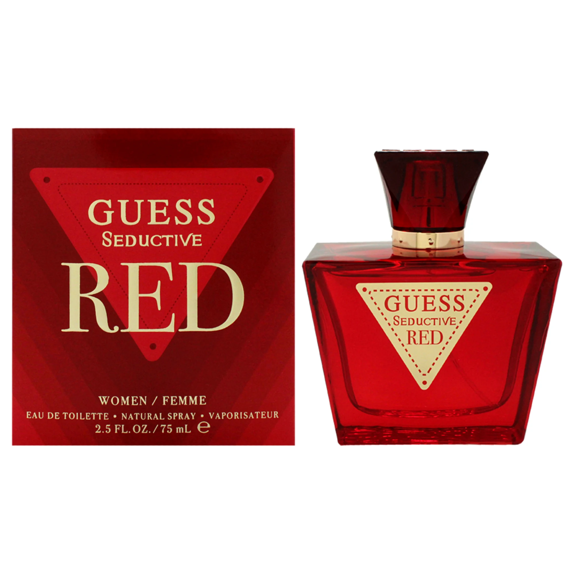 Guess Séduisant Rouge de Guess pour Femme - Spray EDT 2,5 oz