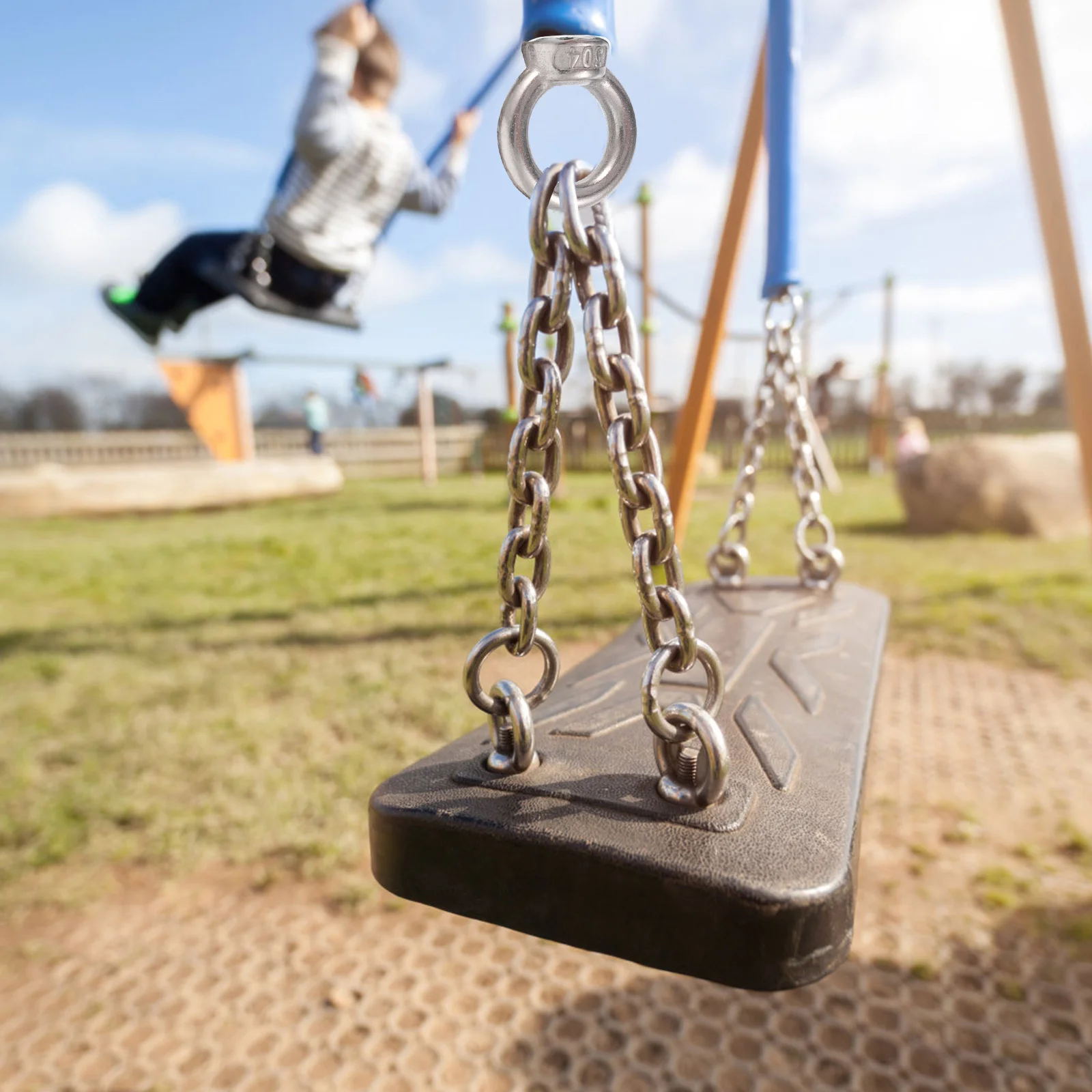 10 قطعة صواميل حلقية متينة من الفولاذ المقاوم للصدأ أجزاء جهاز رفع شديدة التحمل لمواقع البناء صامولة حلقة بناء السفن