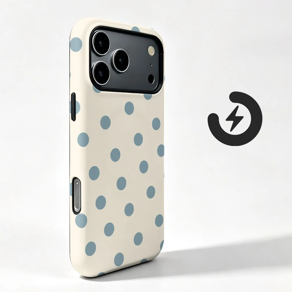 Magnetic Phone Case For Huawei Pura 80 90 70 60 50 Pro Plus Ultra Mate 80 70 60 50 Pro Cute Polka Dot 2 in 1 Film Cover