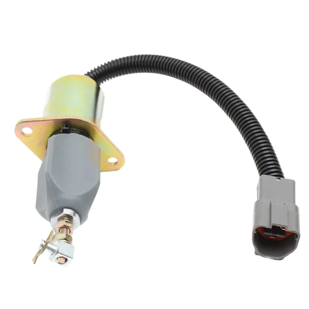 

For Hyu-ndai R335 7 R60 5 R210 5 Hyundai 12v Diesel Engine Stop Solenoid Valve 1751es 12a3uc12bis Excavator