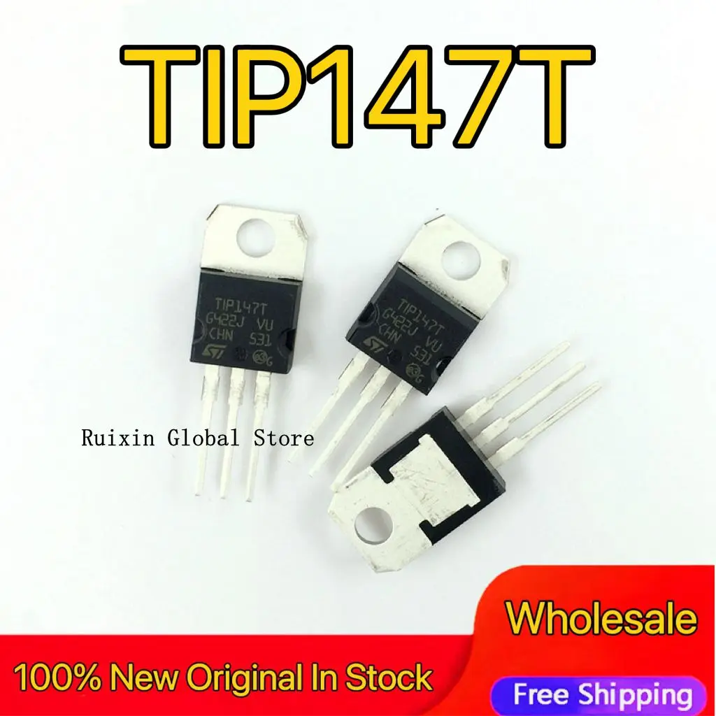 【10PCS】Imported brand new TIP147T Darlington transistor TIP142T TO-220 in stock with instant delivery