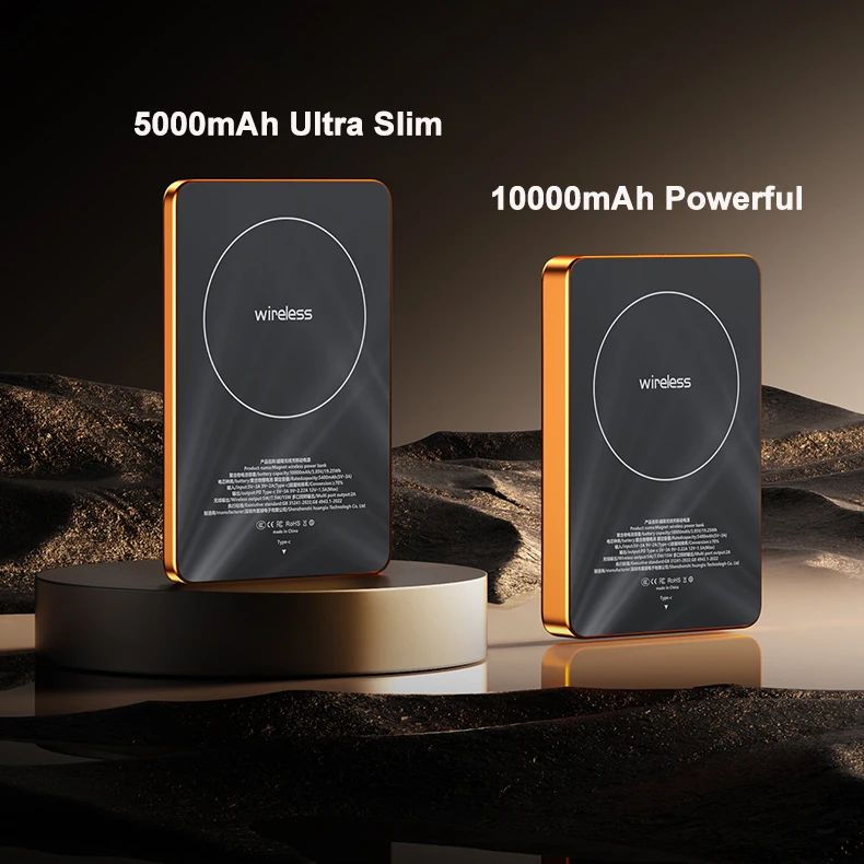 2026 NEW 10000mAh Power Bank Super Fast Charging PD20W Magnetic Qi Wireless Charger for Magsafe iPhone Samsung Xiaomi Power Bank view 3