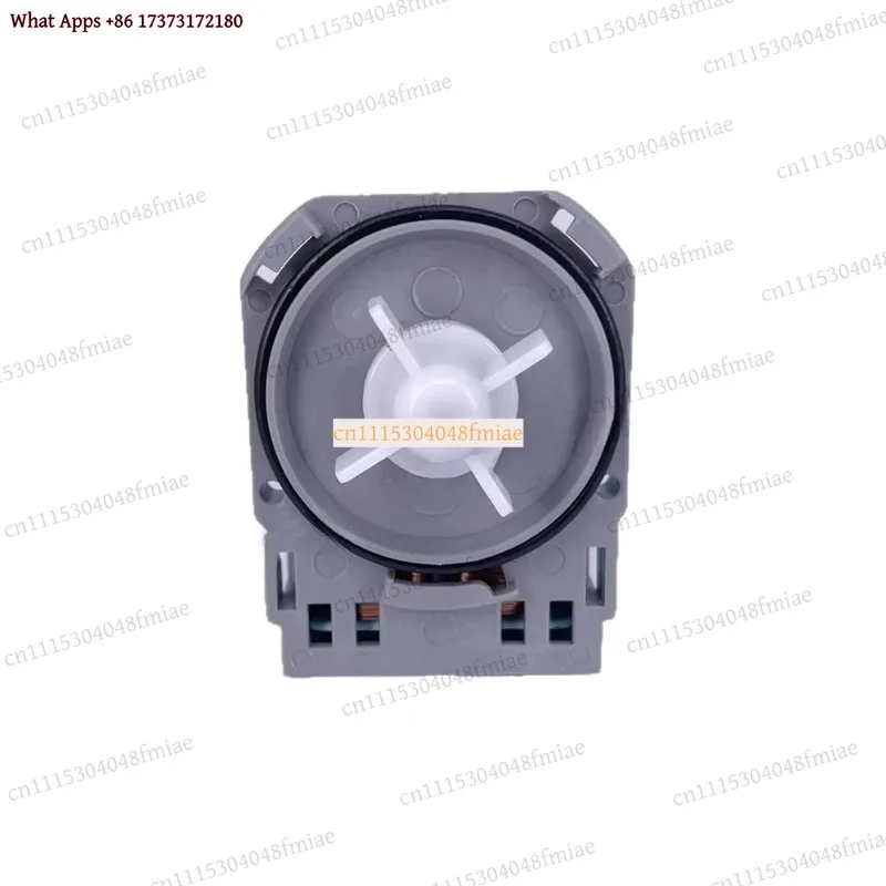 Drain Pump Motor Replacement Gray Plastic Water Part For Drum Washing Machine Dryer Accessories Appliance Parts Universal