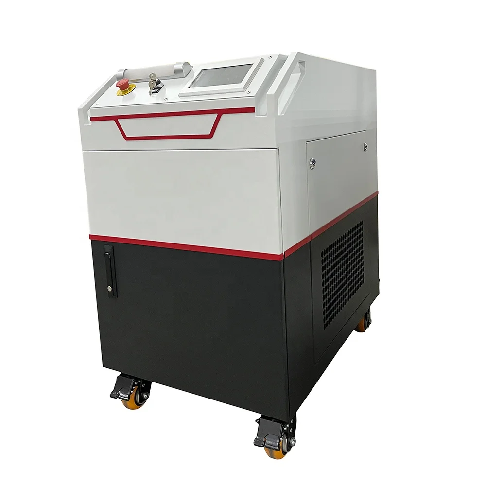 

High quality 200W 300W fiber laser cleaning machine for oil stain rust coating materials paints removal laser cleaner