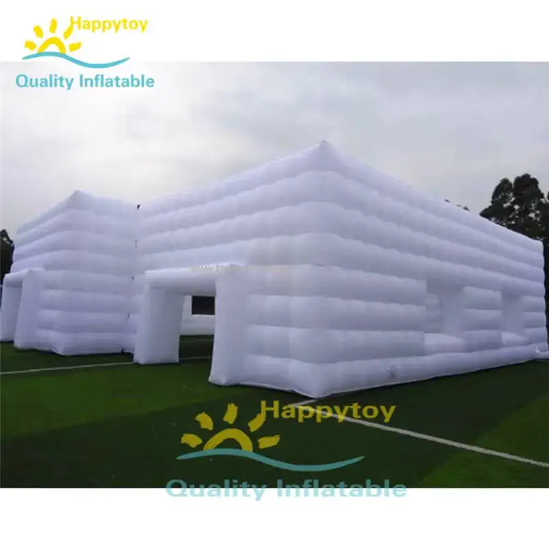 

Manufacture Hot Sale Giant Big Size White Inflatable Air Outdoor Party Wedding Event Cube Tent