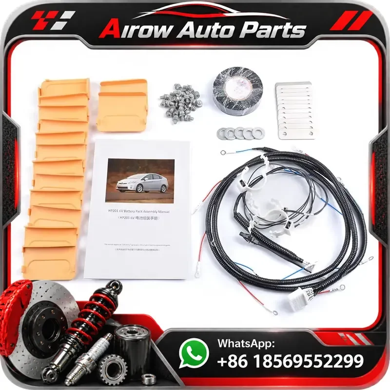 For Prius 2010-2014 Hybrid Battery 14.4V 6500mAh Ni-Mh Replacement Car Auto Power Cell High Capacity Long Life