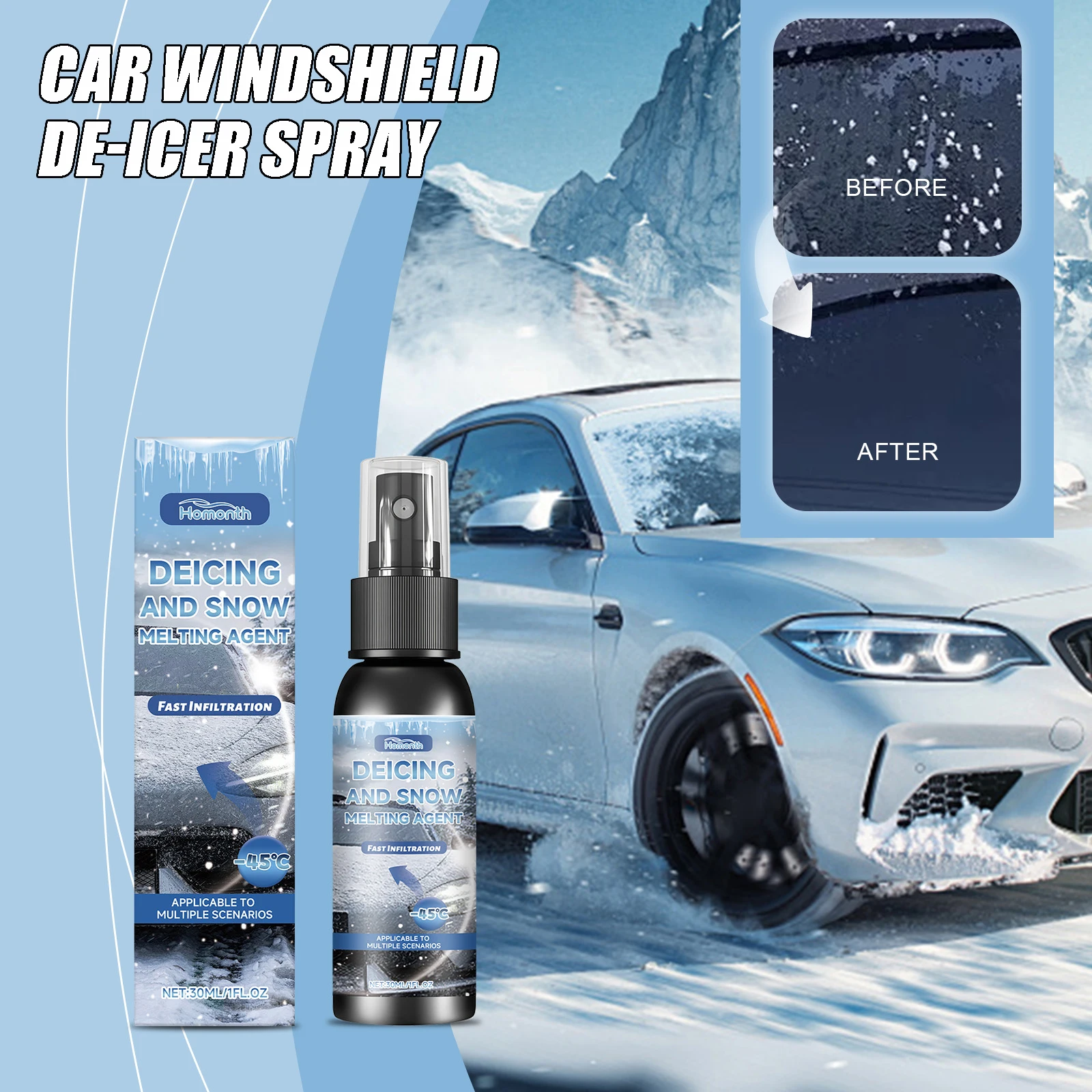 Car Windshield De-I…